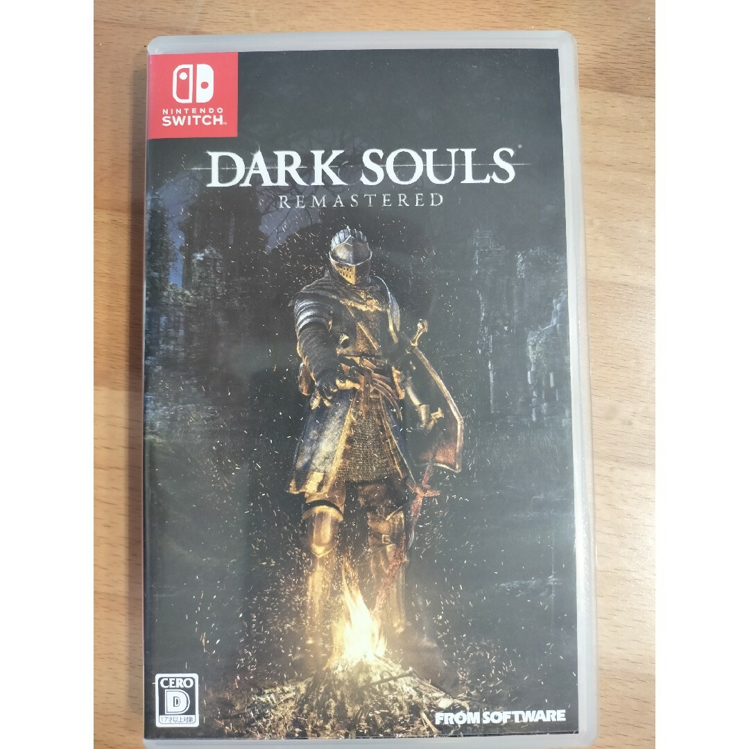 Nintendo Switch(ニンテンドースイッチ)のDARK SOULS REMASTERED（ダークソウル リマスタード） エンタメ/ホビーのゲームソフト/ゲーム機本体(家庭用ゲームソフト)の商品写真