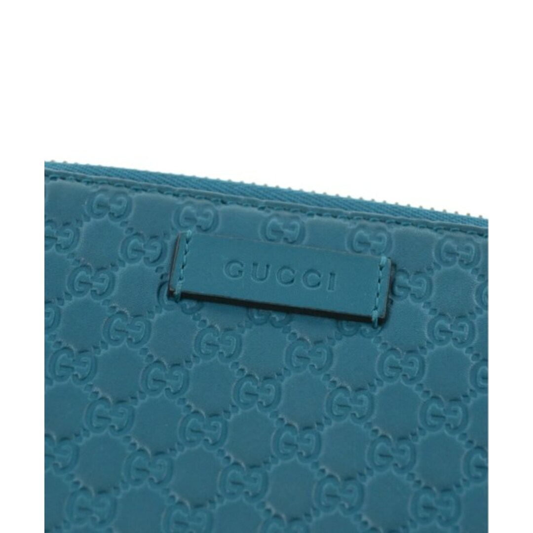 Gucci - GUCCI グッチ 財布・コインケース - 青 【古着】【中古】の