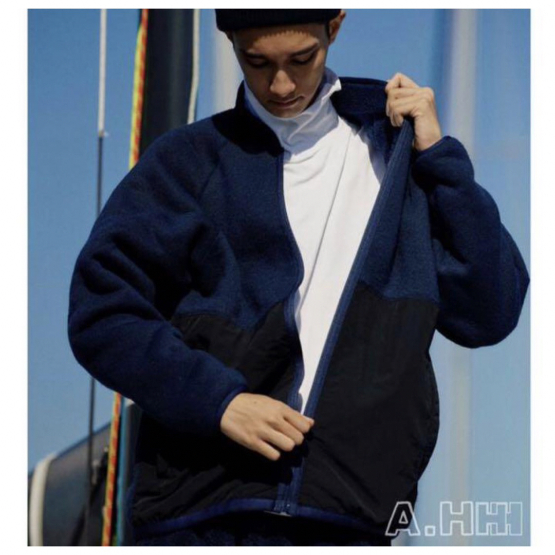 HELLY HANSEN(ヘリーハンセン)のAH.H HELLY HANSEN フリースジャケット  メンズのジャケット/アウター(ブルゾン)の商品写真