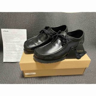 クラークス(Clarks)のCLARKS  Wallabee  レザー（ツヤ革専用汚れ落とし.クリーム付き）(スニーカー)