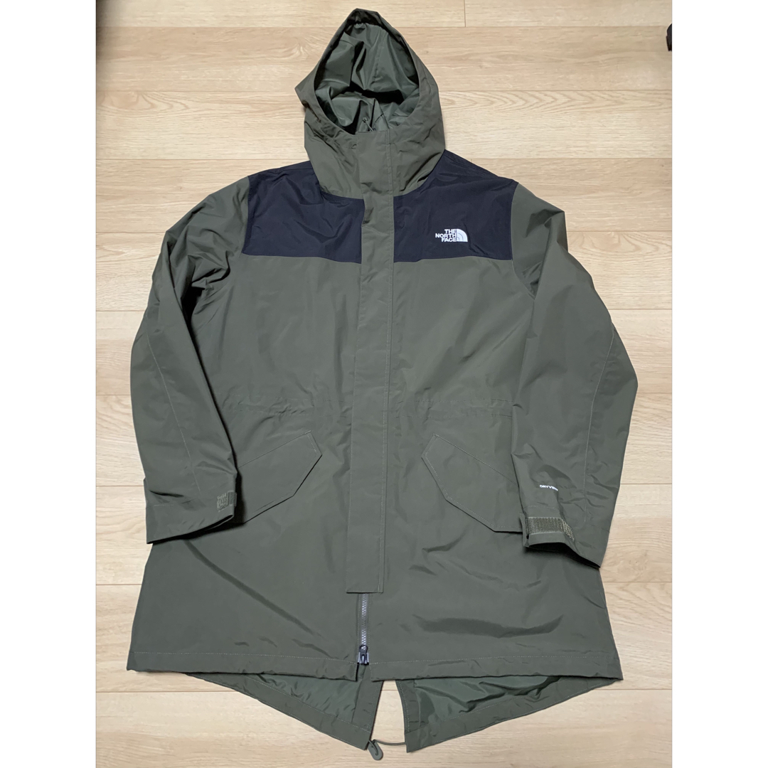 極美品 north face city breeze rain parkaメンズ