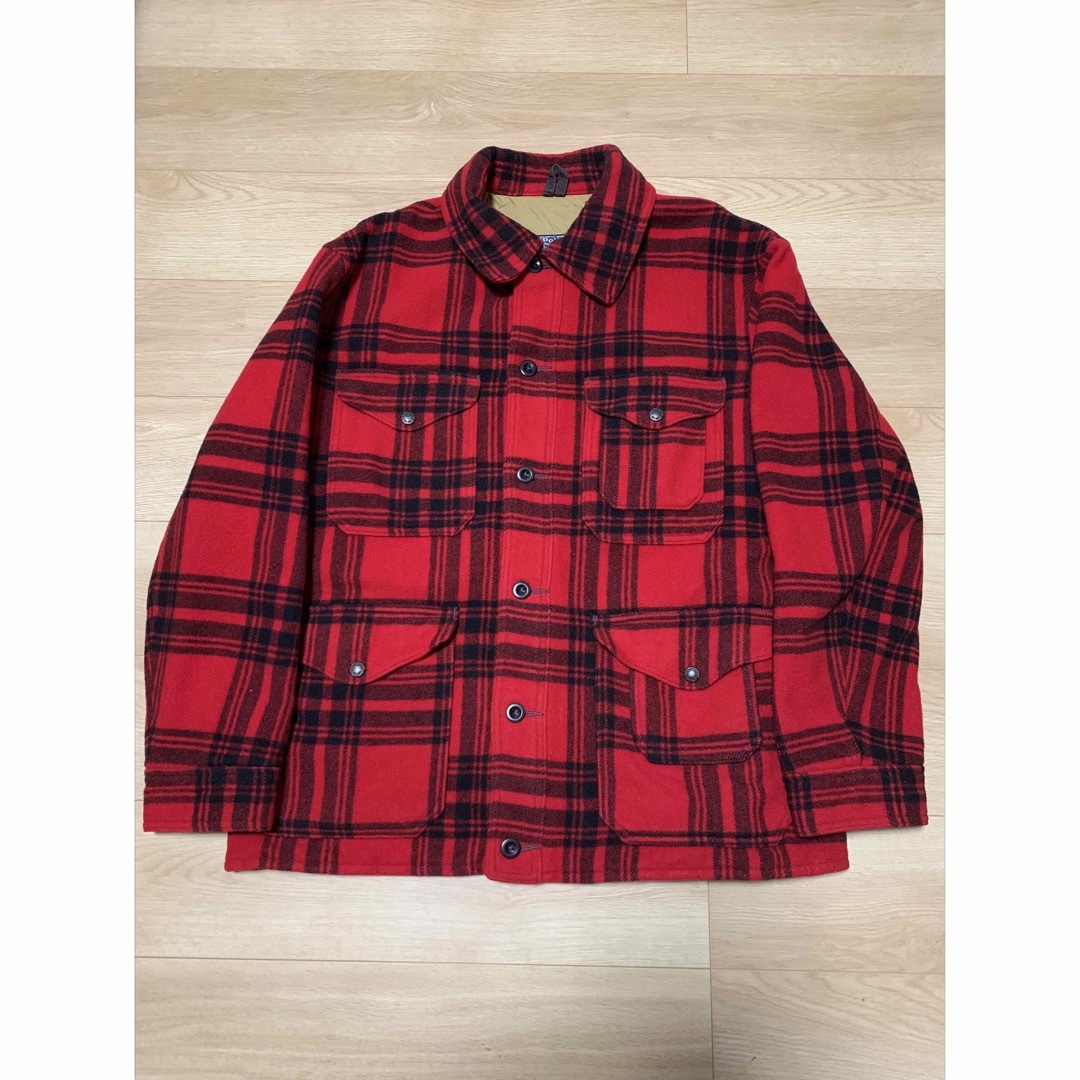 POLO RALPH LAUREN(ポロラルフローレン)の極美品 polo ralph lauren wool check cpo jkt メンズのジャケット/アウター(ブルゾン)の商品写真