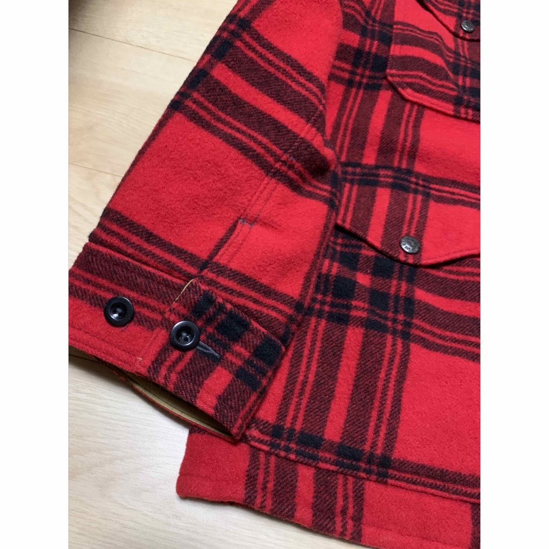 POLO RALPH LAUREN(ポロラルフローレン)の極美品 polo ralph lauren wool check cpo jkt メンズのジャケット/アウター(ブルゾン)の商品写真