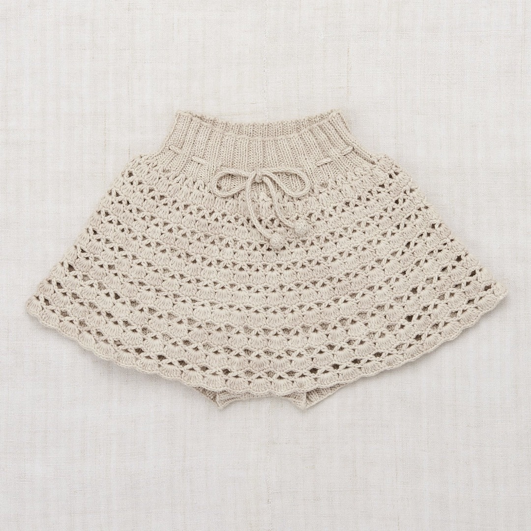 Misha & Puff(ミーシャアンドパフ)のmisha and puff Crochet Skating Skirt キッズ/ベビー/マタニティのキッズ服女の子用(90cm~)(スカート)の商品写真