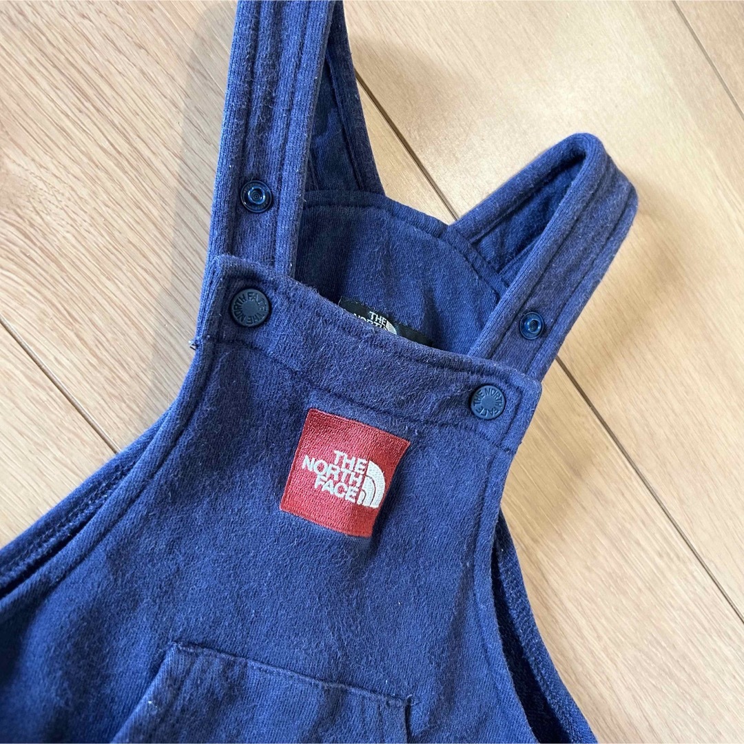 THE NORTH FACE(ザノースフェイス)のノースフェイス　サロペット　オーバーオール キッズ/ベビー/マタニティのベビー服(~85cm)(カバーオール)の商品写真