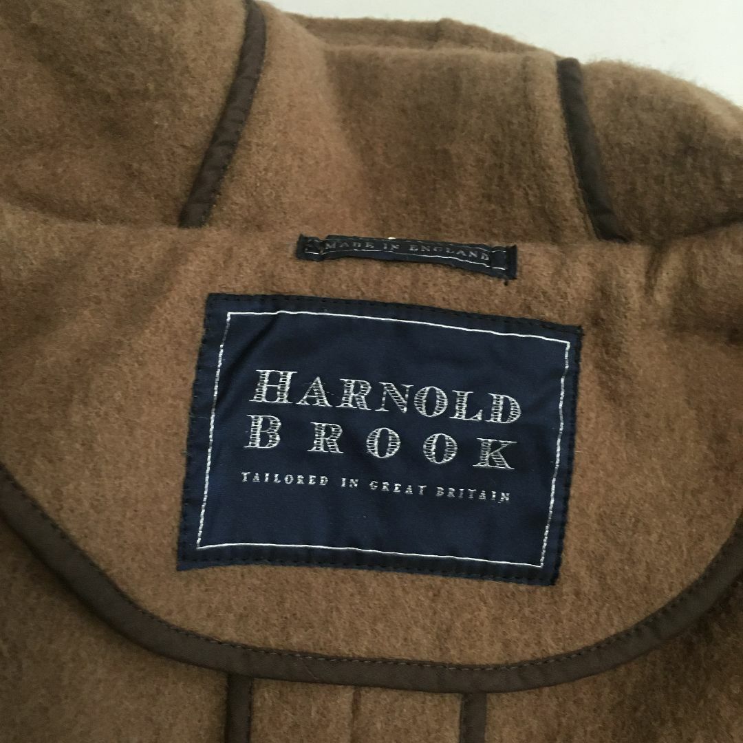 BARNEYS NEW YORK(バーニーズニューヨーク)のイングランド製　HARNOLD BROOK　ダッフルコート　USED レディースのジャケット/アウター(ダッフルコート)の商品写真