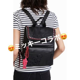 ディズニー(Disney)のデシグアル Desigual ミッキーマウス アーバン バックパック(リュック/バックパック)