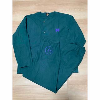 ニードルス(Needles)の試着のみ needles pajama set green L(その他)