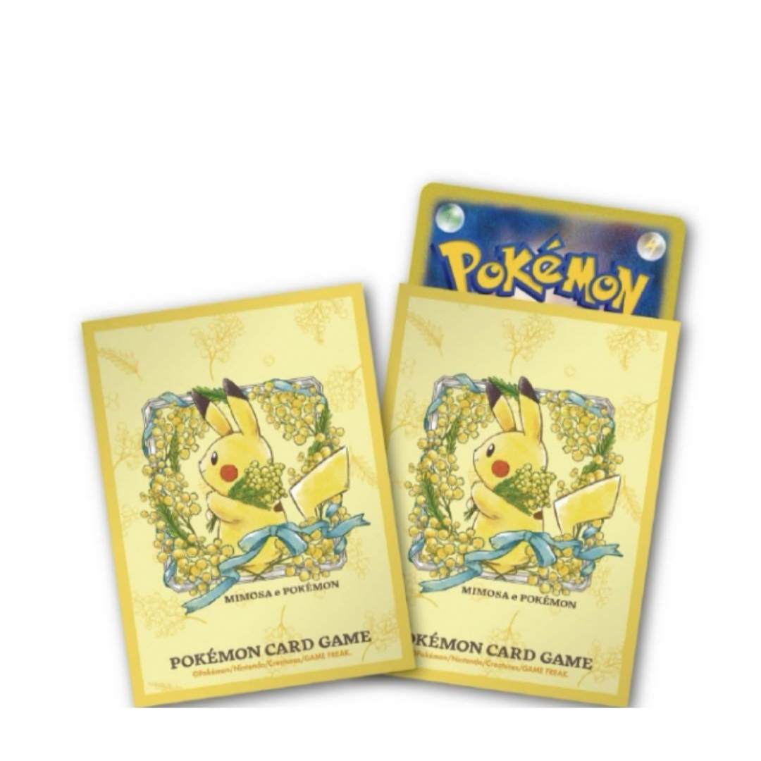 ポケモン(ポケモン)のポケカ　ポケモンMIMOSA e Pokemon(デッキケース、デッキシールド) エンタメ/ホビーのトレーディングカード(カードサプライ/アクセサリ)の商品写真