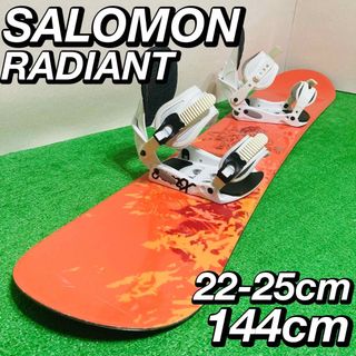 サロモン(SALOMON)のサロモン RADIANT スノーボード レディース 初心者 入門 かんたん (ボード)