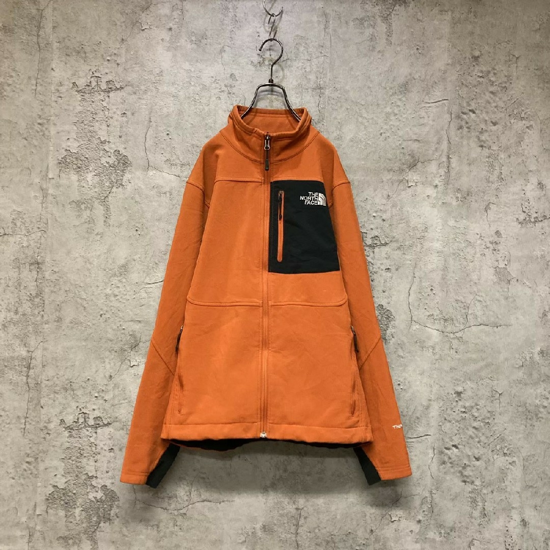 THE NORTH FACE(ザノースフェイス)のザノースフェイス　ブルゾン　ブルゾンジャケット　オレンジ　メンズS　APEX メンズのジャケット/アウター(ブルゾン)の商品写真