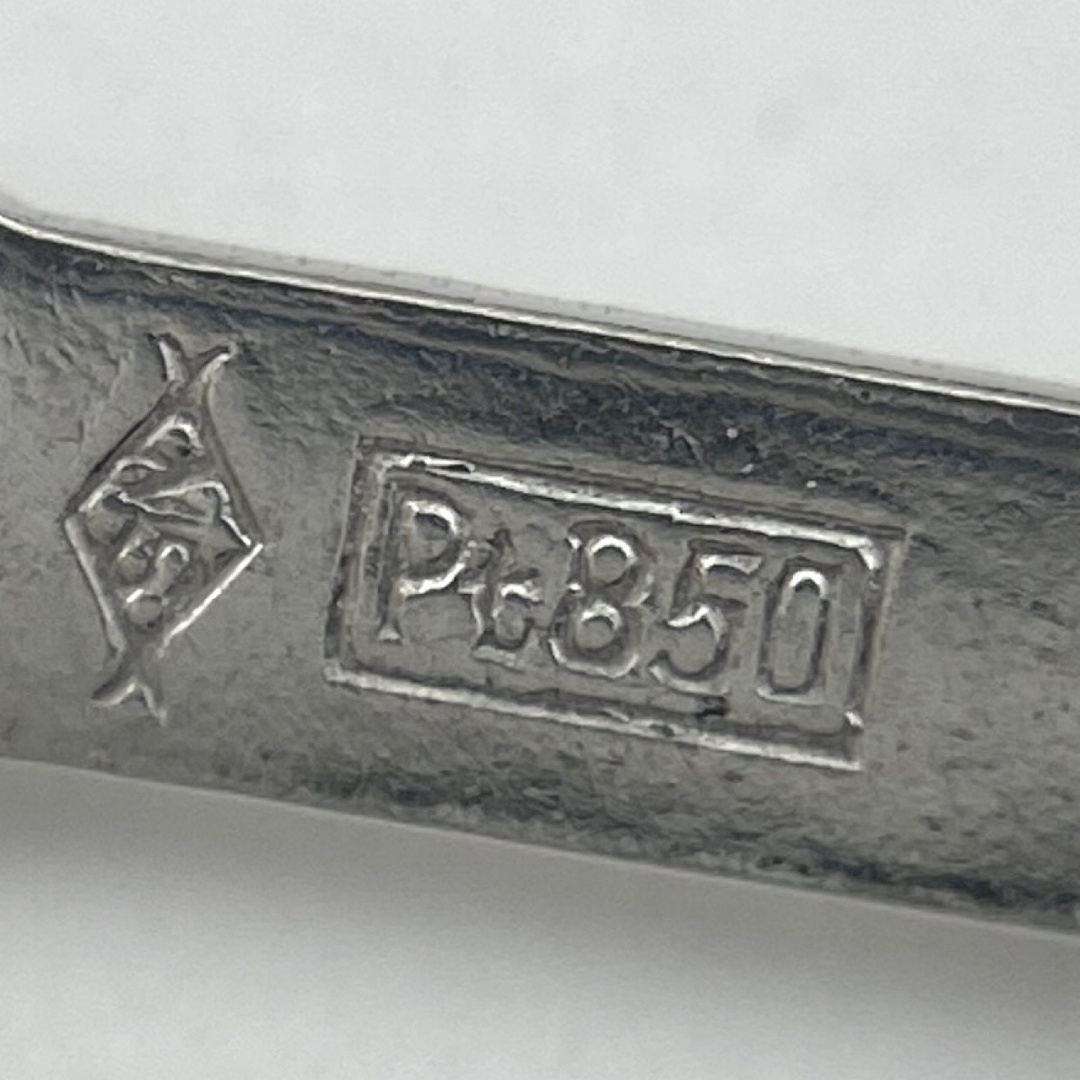 Pt850サファイアサファイア デザインネックレス Pt900