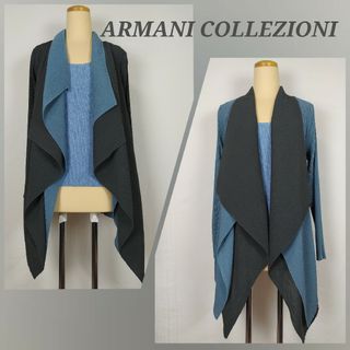 アルマーニ コレツィオーニ(ARMANI COLLEZIONI)のARMANI COLLEZIONI プリーツ　リバーシブルトップス 長袖(シャツ/ブラウス(長袖/七分))