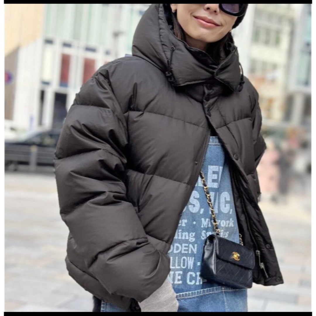 L'Appartement DEUXIEME CLASSE(アパルトモンドゥーズィエムクラス)の【STAMMBAUM】 OLMETEX SHORT DOWN JACKET レディースのジャケット/アウター(ダウンジャケット)の商品写真