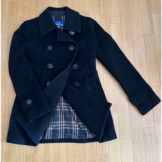 美品]BURBERRY BLUE LABEL ピーコート ベージュ 38-