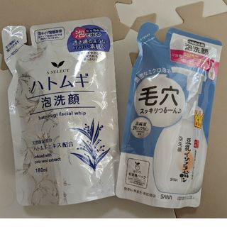 【詰め替え】ハトムギ泡洗顔、豆乳イソフラボン泡洗顔(洗顔料)