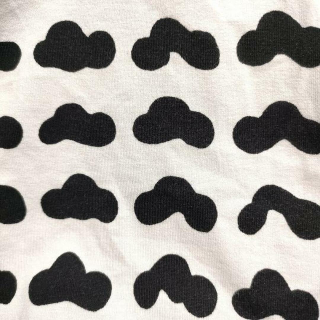 marimekko(マリメッコ)のマリメッコ 半袖Tシャツ サイズXL - 白×黒 レディースのトップス(Tシャツ(半袖/袖なし))の商品写真