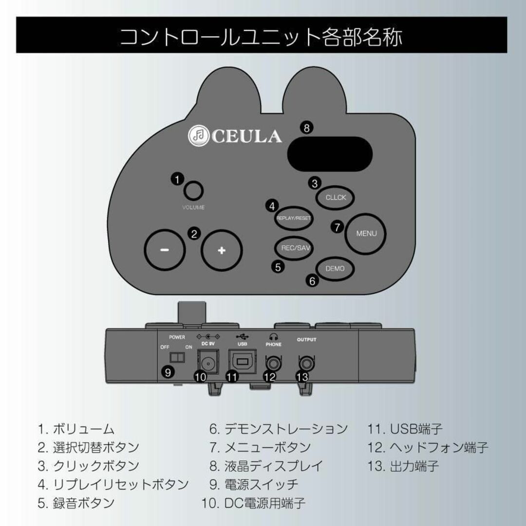 ドラム電子ドラム セット 4ドラム3シンパル 電子ドラム 折りたたみ式 1886