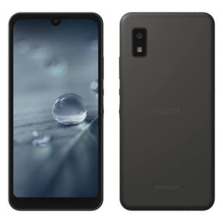 アクオス(AQUOS)のSHARP AQUOS wish 5G 5.7インチ  [SIMフリースマホ］SH-M20 B チャコール 未使用品(スマートフォン本体)