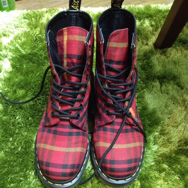 Dr.Martens - マーチン♡未使用チェック柄