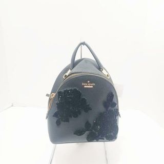 ケイトスペードニューヨーク(kate spade new york)のケイトスペード リュックサック美品  - 黒(リュック/バックパック)