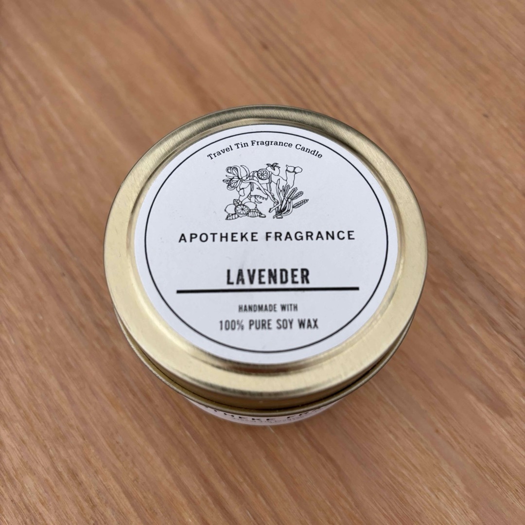 APOTHEKE FRAGRANCE(アポテーケフレグランス)のAPOTHEKE FRAGRANCE LAVENDER コスメ/美容のリラクゼーション(キャンドル)の商品写真