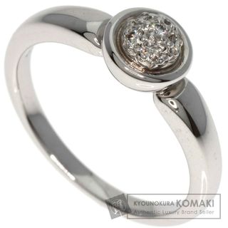 タサキ(TASAKI)のTASAKI ダイヤモンド リング・指輪 K14WG レディース(リング(指輪))