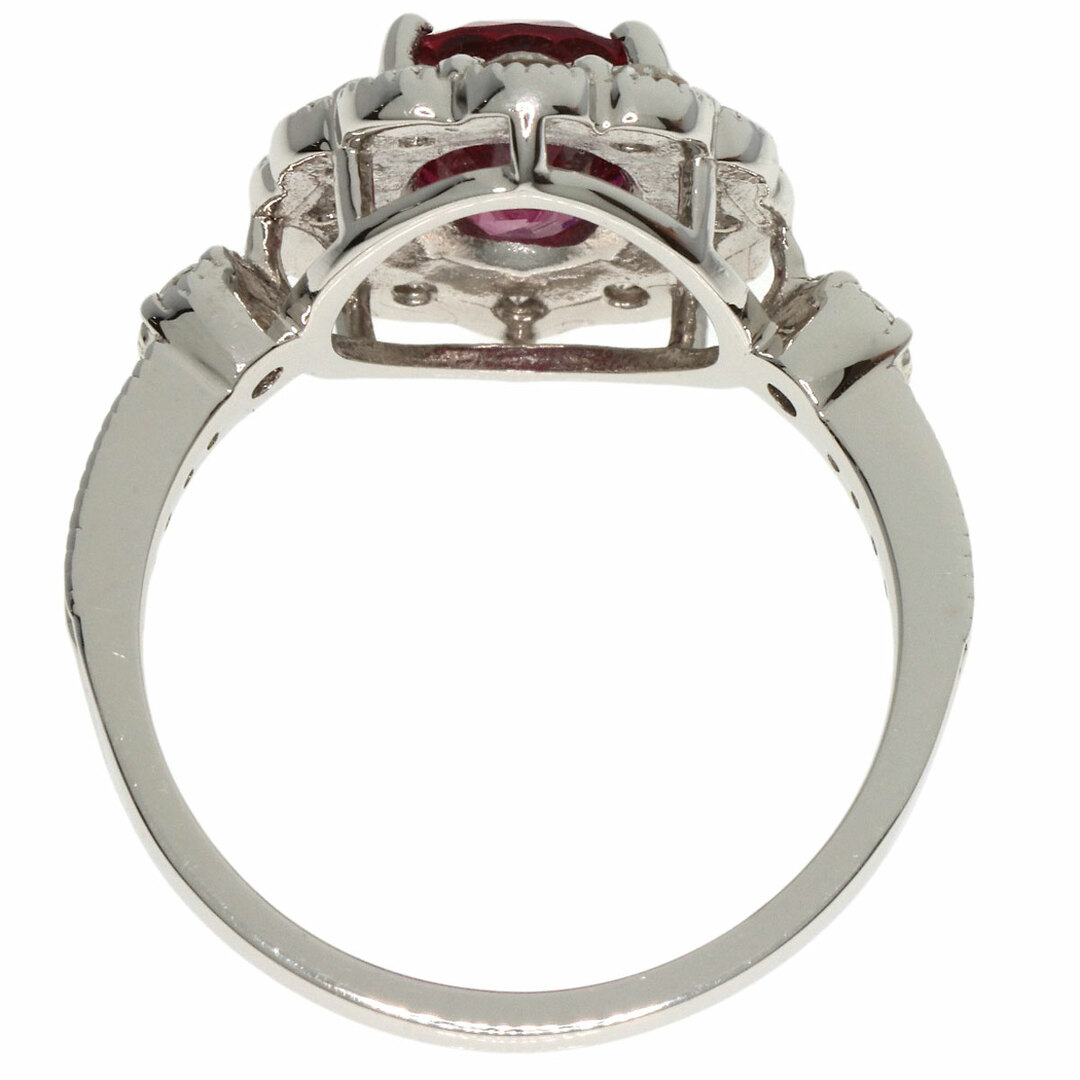 リング指輪素材SELECT JEWELRY ルビー ダイヤモンド リング・指輪 PT950 レディース