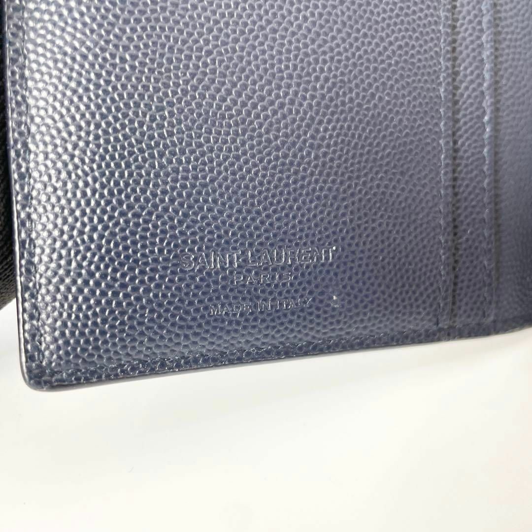 Yves Saint Laurent(イヴサンローラン)の【現行品箱付】サンローラン　クラシック コンチネンタルウォレット長財布　ネイビー メンズのファッション小物(長財布)の商品写真