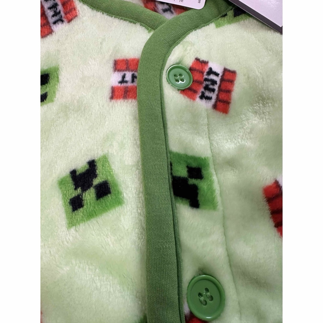 新品　マインクラフト　マイクラ　スリーパー　クリーパー　１３０cm キッズ/ベビー/マタニティのキッズ服男の子用(90cm~)(パジャマ)の商品写真