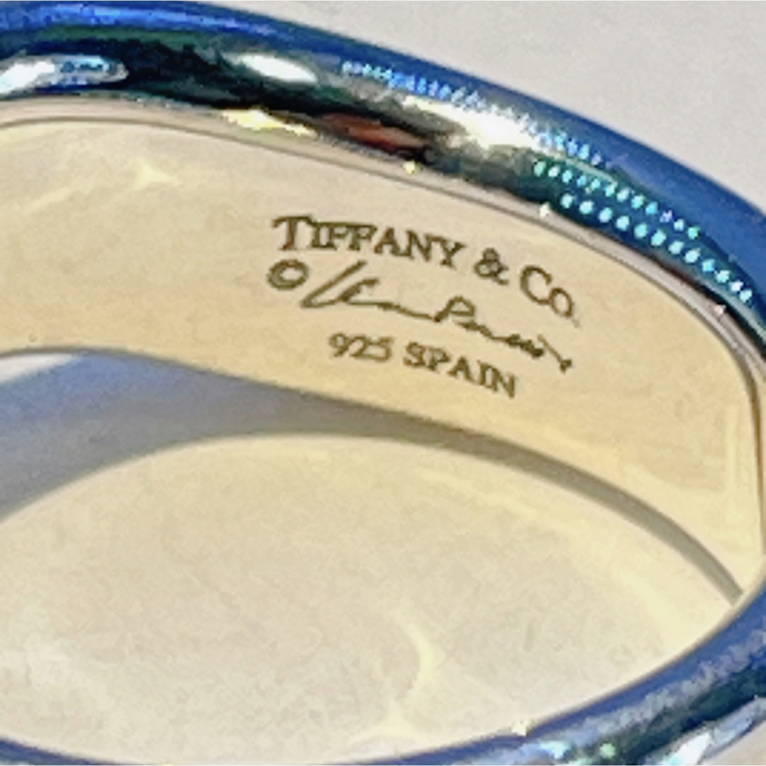 Tiffany & Co.(ティファニー)の392 ティファニー　ダブル　カーブド　バンド　リング　925 9号 レディースのアクセサリー(リング(指輪))の商品写真