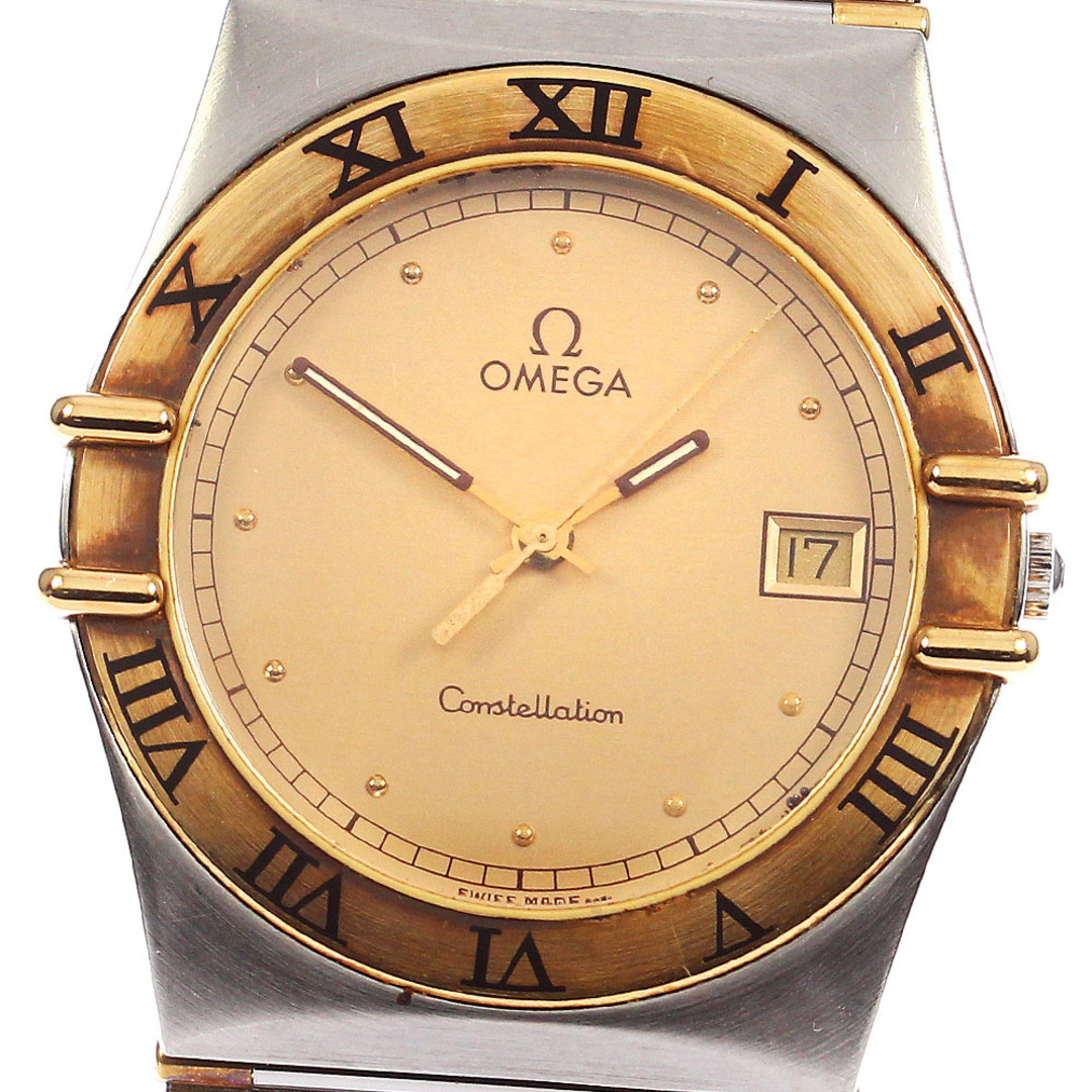 【オンライン限定商品】 OMEGA オメガ コンステレーション _785834 メンズ クォーツ ハーフバー デイト 腕時計(アナログ)