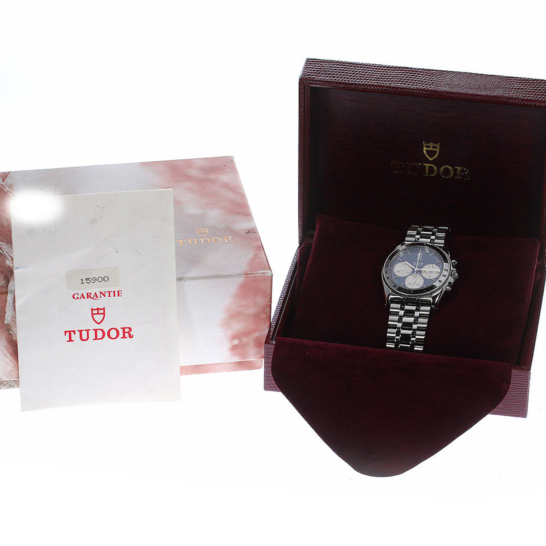 Tudor(チュードル)のチュードル TUDOR 15900 モナーク デイト クロノグラフ クォーツ メンズ 箱・保証書付き_783138【ev10】 メンズの時計(腕時計(アナログ))の商品写真