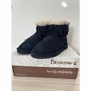 ベアパウ(BEARPAW)の【未使用タグ付】BEARPAW ティッスル ムートンブーツ(ブーツ)