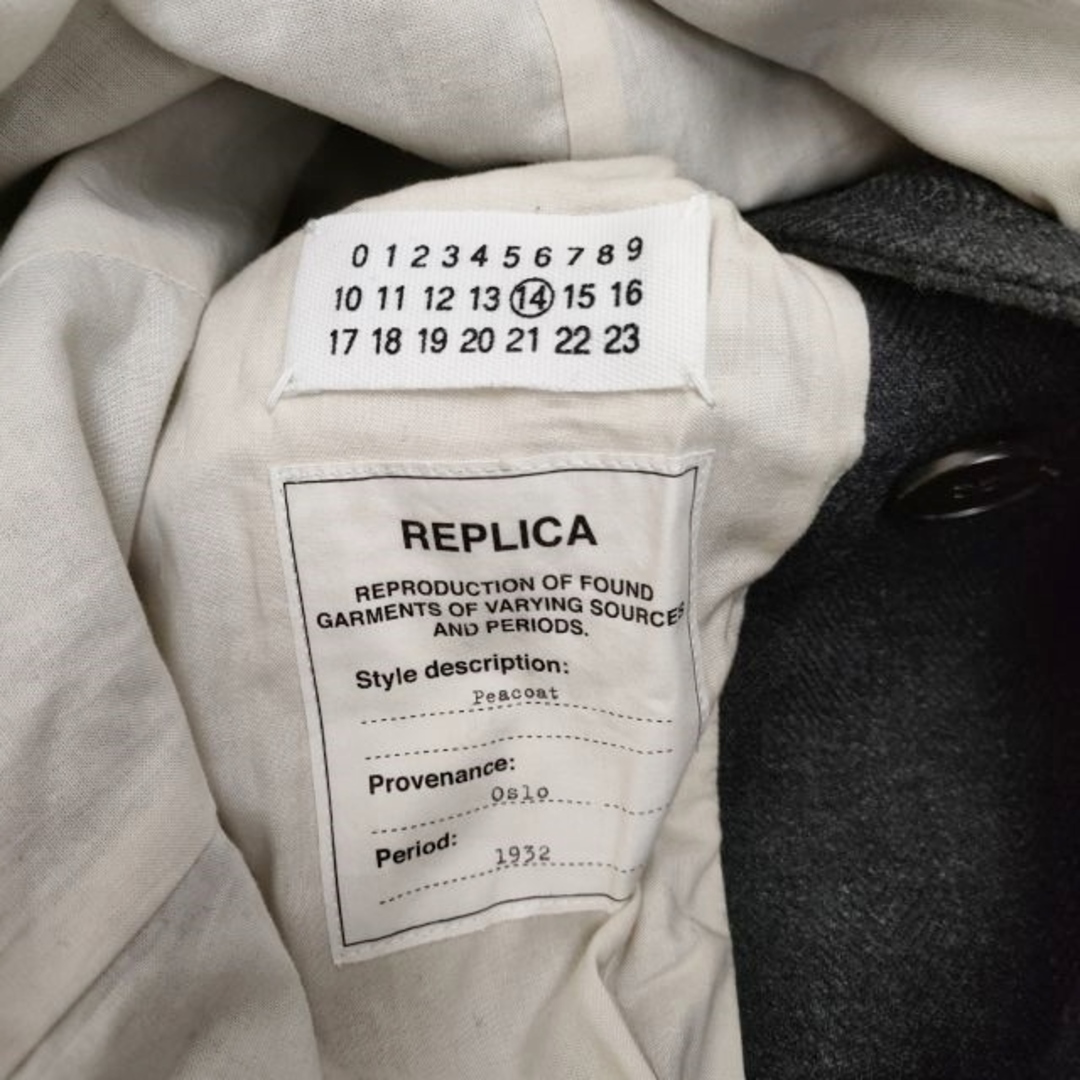 Maison Martin Margiela(マルタンマルジェラ)のMaison Martin Margiela コート メゾンマルタンマルジェラ メンズのジャケット/アウター(ピーコート)の商品写真