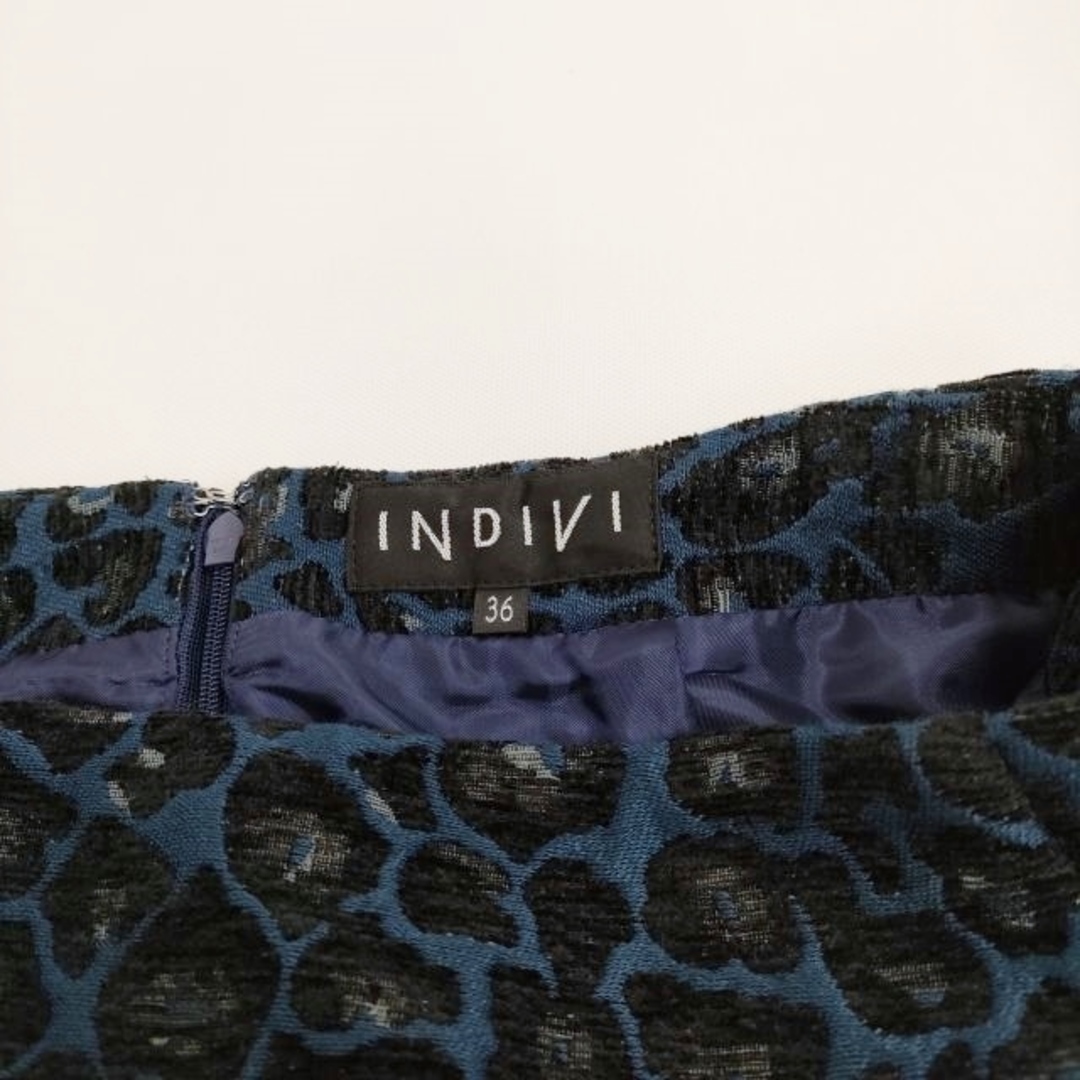 INDIVI(インディヴィ)のINDIVI ロングスカート インディヴィ レディースのスカート(ロングスカート)の商品写真