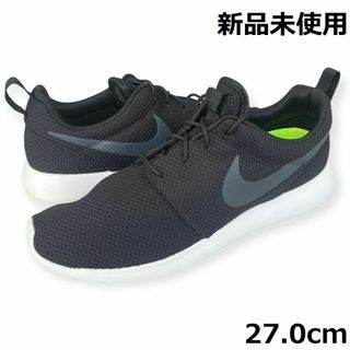 ナイキ(NIKE)の新品 ナイキ メンズ ローシワン スニーカー ブラック ホワイト 27.0cm(スニーカー)