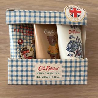 キャスキッドソン(Cath Kidston)のキャスキッドソン　ハンドクリームトリオ ベアープラッド 3個(ハンドクリーム)