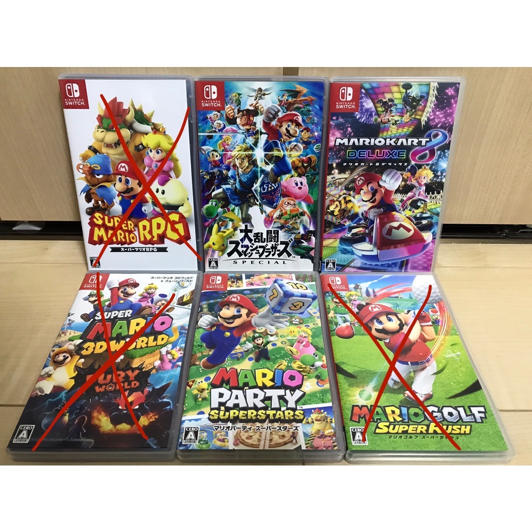 Nintendo Switch - 伝説のゾウ✨マリオ3作品セット✨