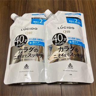 ルシードエル(LUCIDO-L)のルシード 薬用デオドラントボディウォッシュ 詰替用 特大サイズ 760ml 2個(ボディソープ/石鹸)