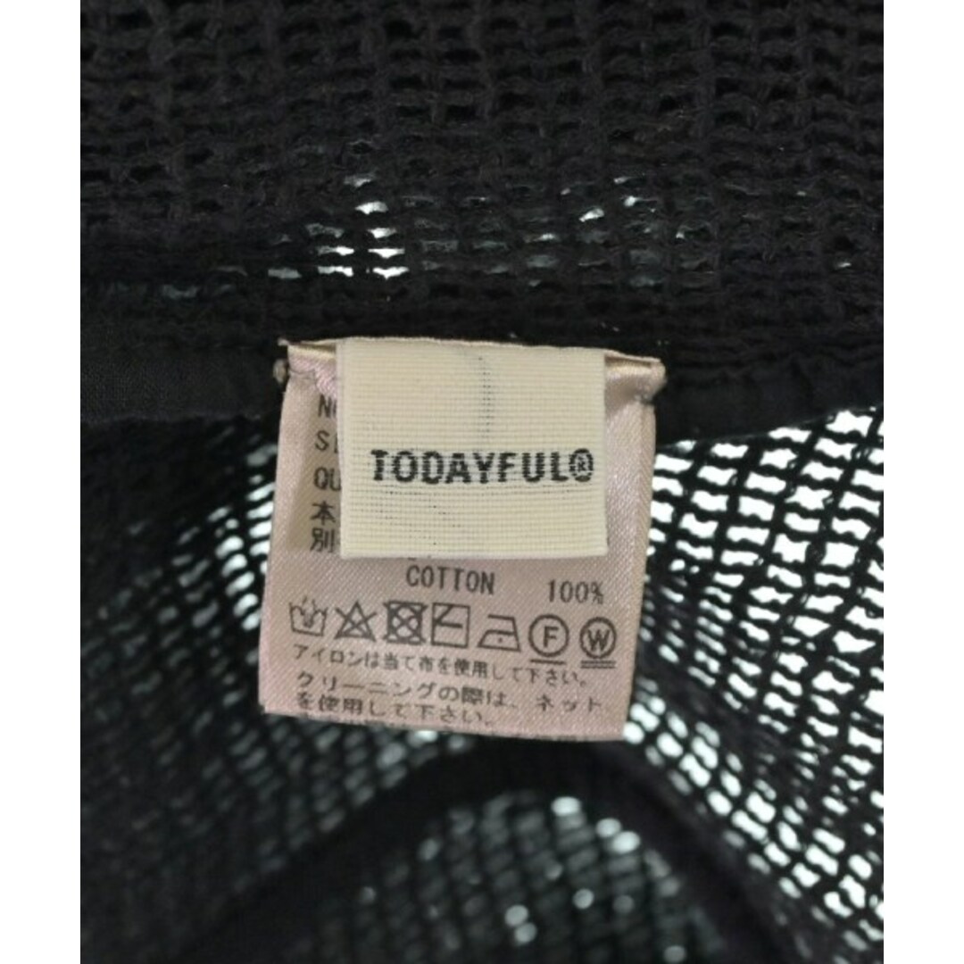 TODAYFUL(トゥデイフル)のTODAYFUL トゥデイフル ワンピース 38(M位) 黒 【古着】【中古】 レディースのワンピース(ひざ丈ワンピース)の商品写真