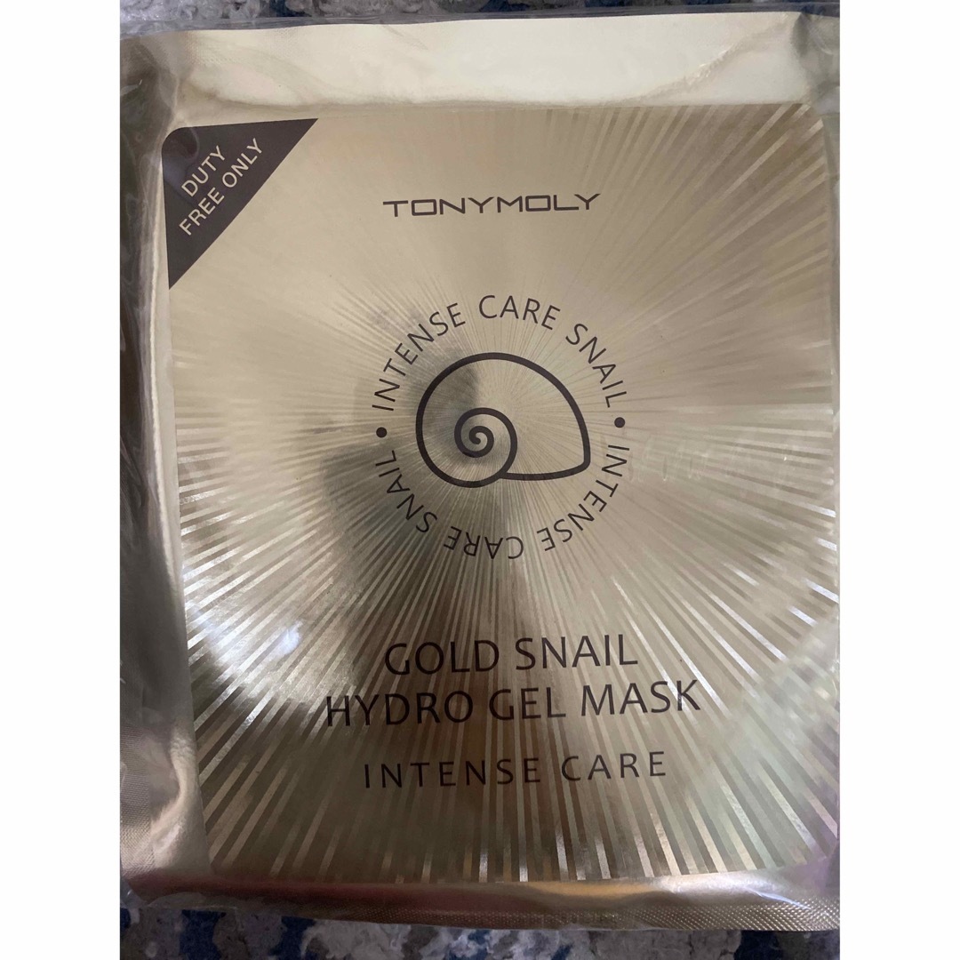 TONYMOLY GOLDEN SNAIL HYDRO GEL MASK パック コスメ/美容のスキンケア/基礎化粧品(パック/フェイスマスク)の商品写真