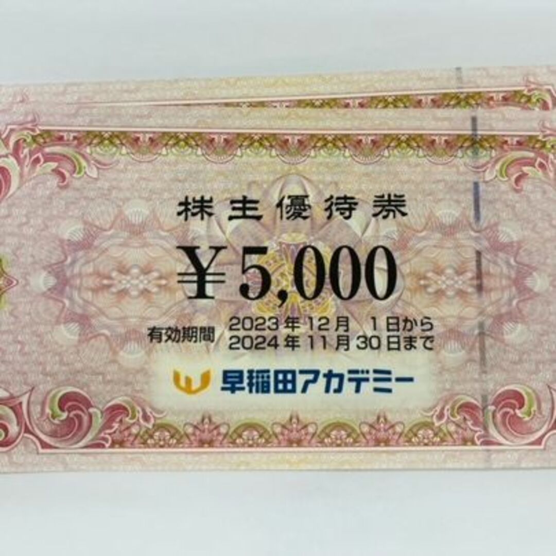 現品販売 早稲田アカデミー 株主優待 10000円分 | rachmian.com