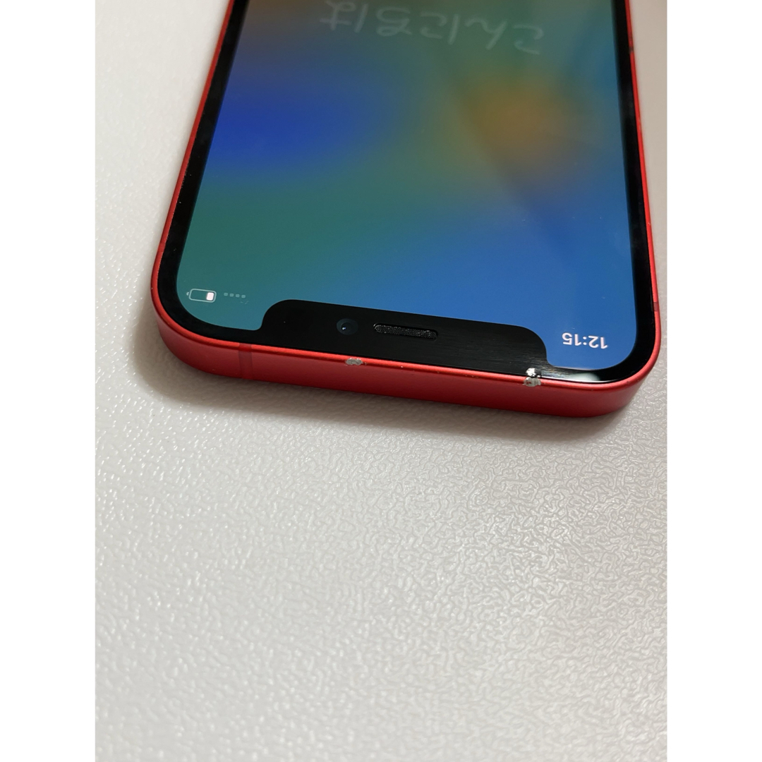 iPhone(アイフォーン)のiPhone 12 mini レッド 128 GB SIMフリー スマホ/家電/カメラのスマートフォン/携帯電話(スマートフォン本体)の商品写真