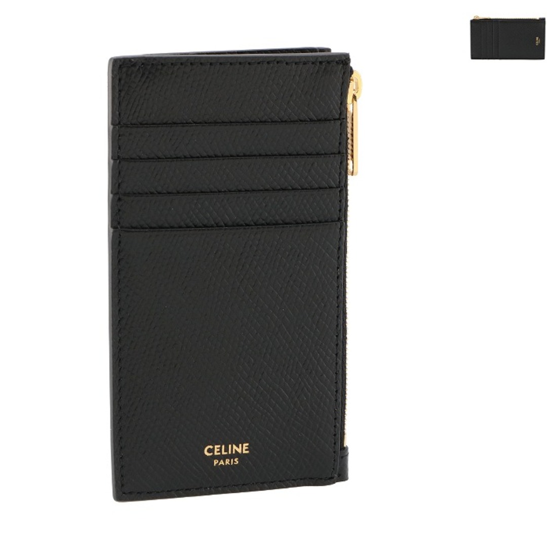 セリーヌ CELINE フラグメントケース カードホルダー&コインケース ミニ財布 カードケース 10J89 3BELファスナー外側