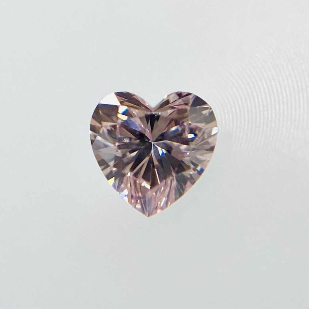 FANCY LIGHT PURPLISH PINK 0.097ct HS レディースのアクセサリー(その他)の商品写真