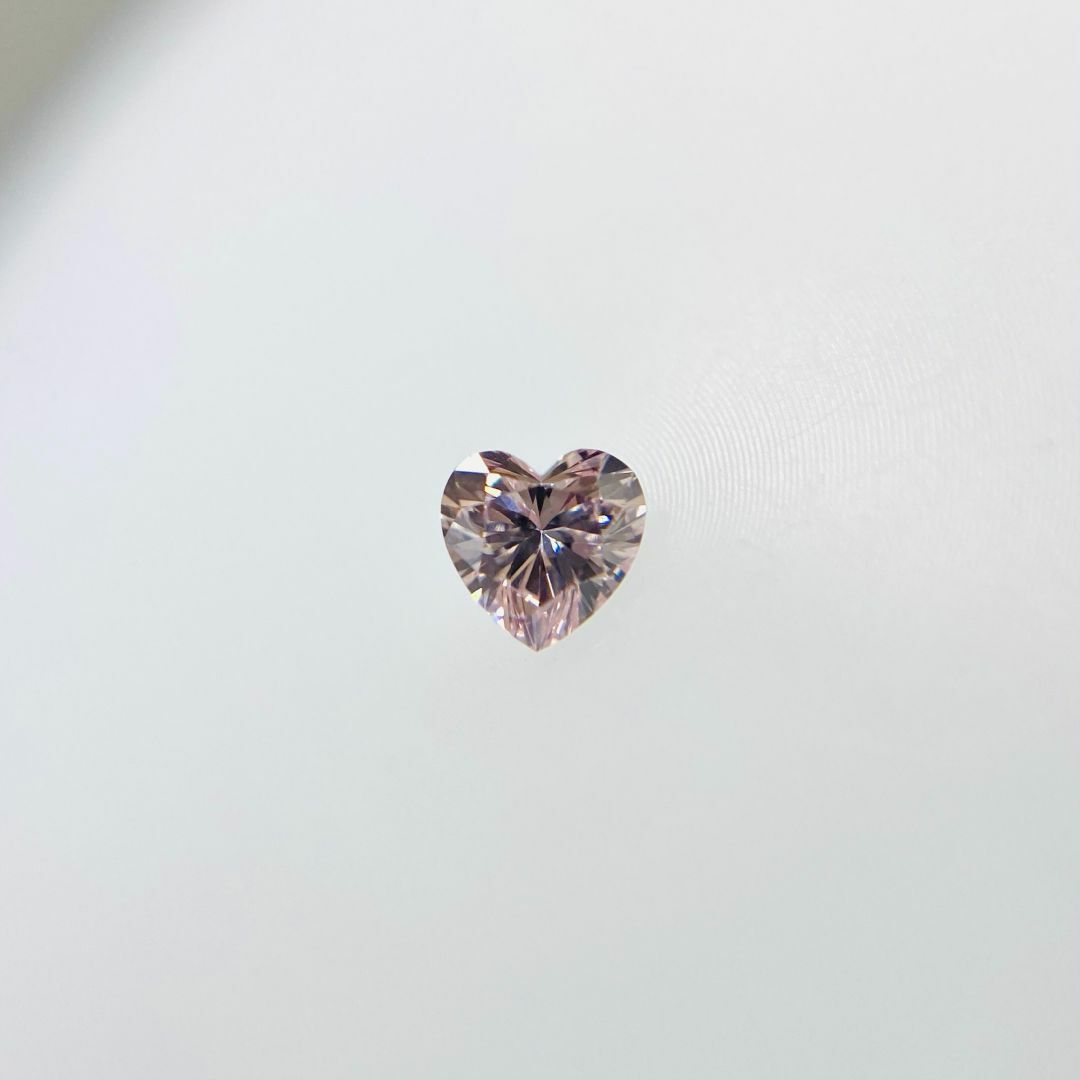 FANCY LIGHT PURPLISH PINK 0.097ct HS レディースのアクセサリー(その他)の商品写真