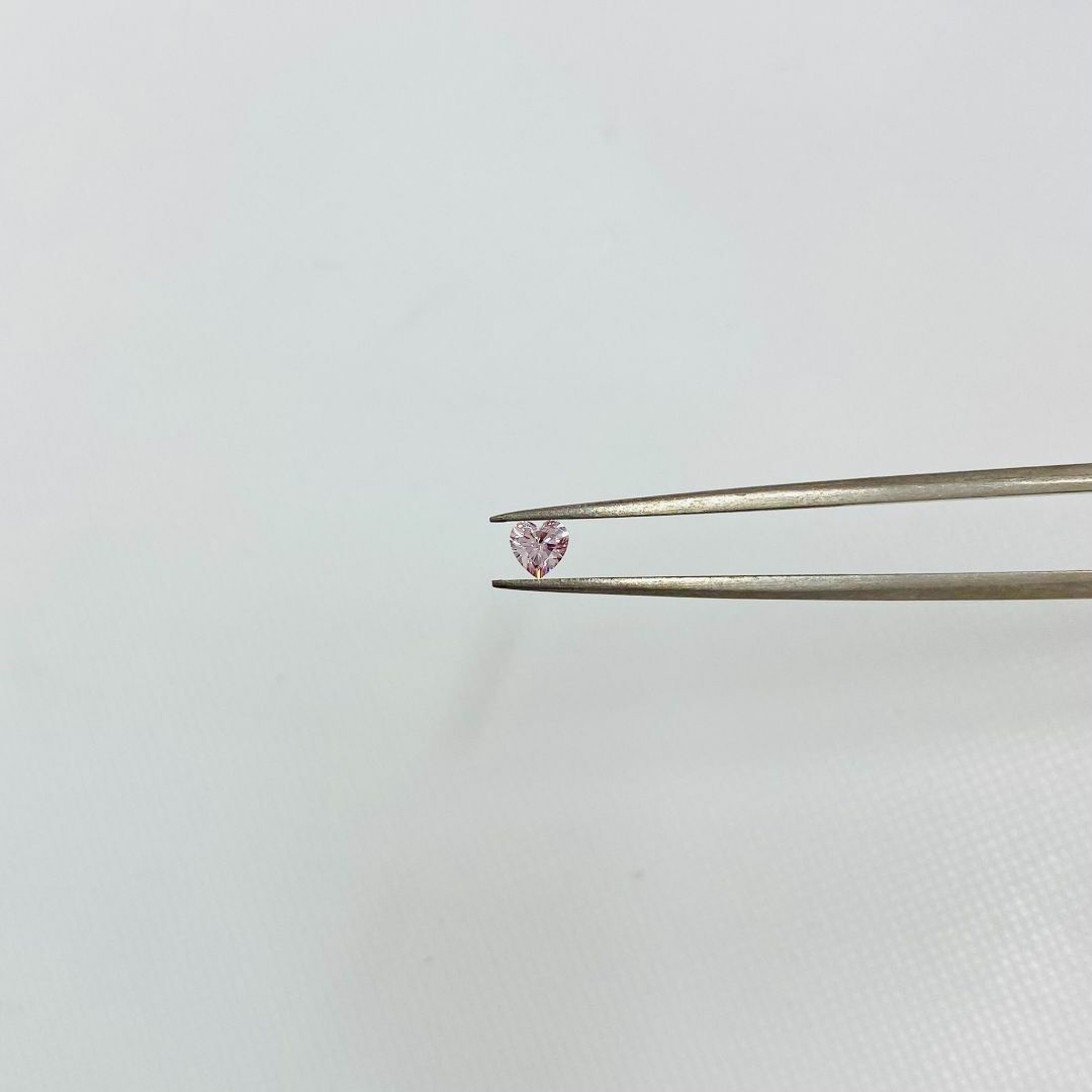 FANCY LIGHT PURPLISH PINK 0.097ct HS レディースのアクセサリー(その他)の商品写真