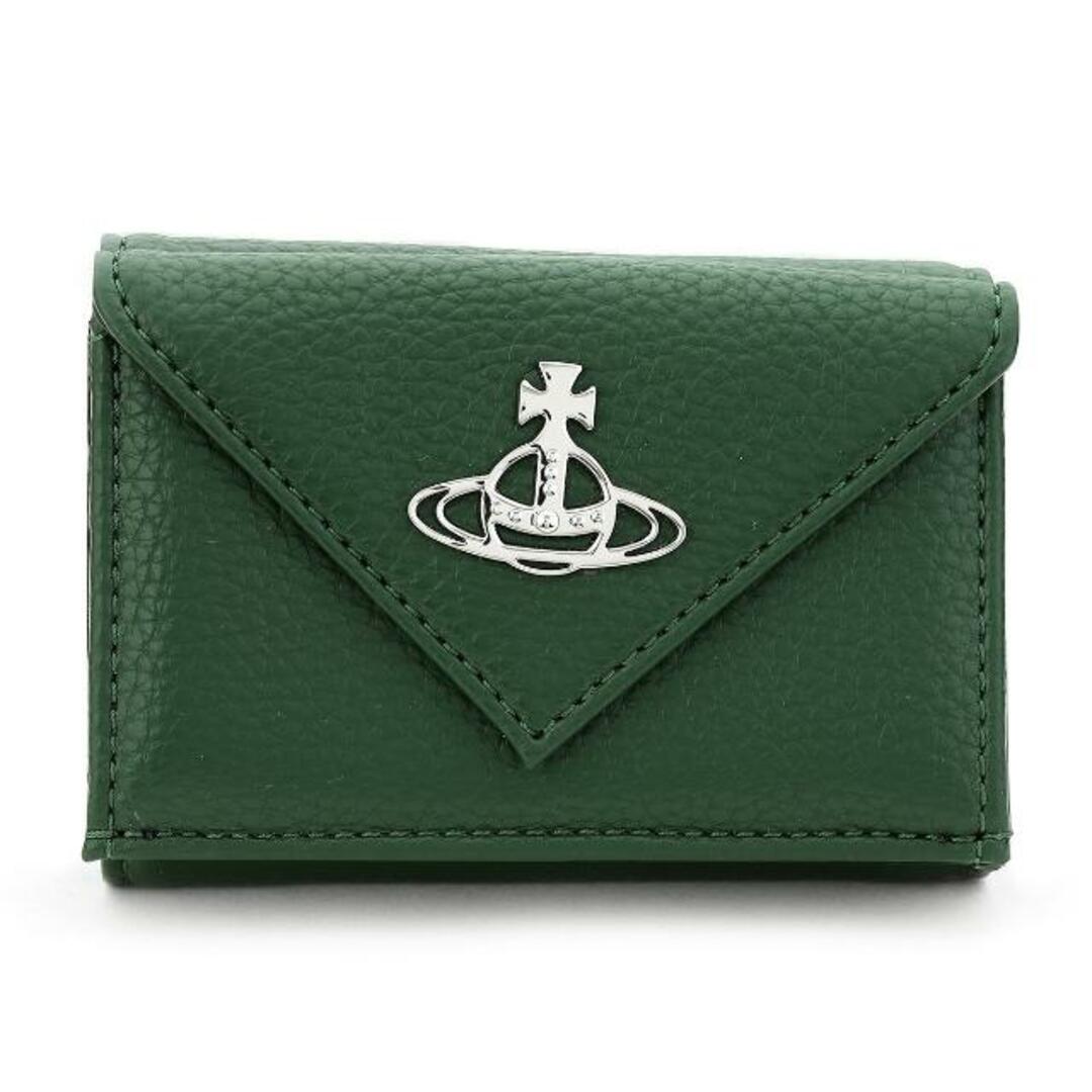 【一部予約販売】 Westwood Vivienne ウエストウッド ヴィヴィアン 新品 3つ折り財布 ラクマ フリマアプリ | グリーン 小物