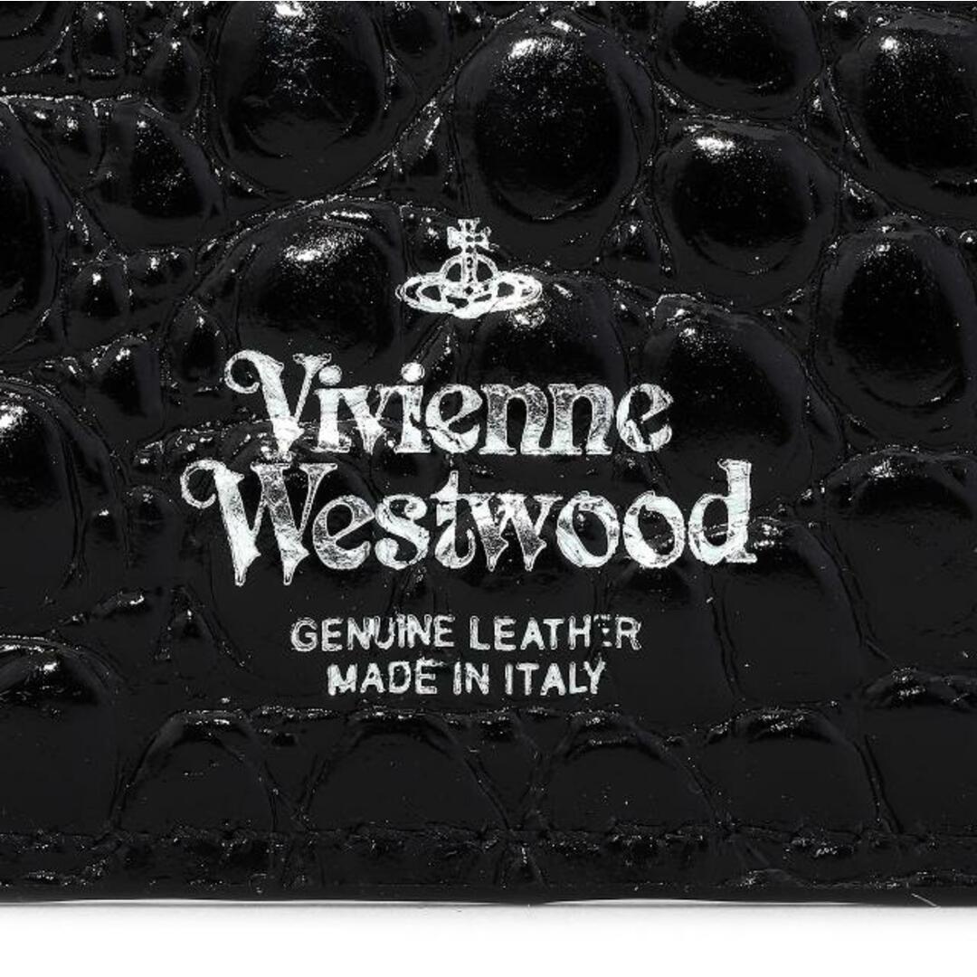 Vivienne Westwood(ヴィヴィアンウエストウッド)の新品 ヴィヴィアン ウエストウッド Vivienne Westwood カードケース ブラック レディースのファッション小物(名刺入れ/定期入れ)の商品写真